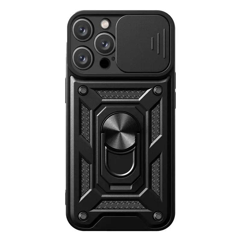

Push Window Phone Case ForPhone 14 Pro 14 Max 14 Pro Max 2 In 1 Camera Protective Phone Case Rotate Phone Holder Armor Cover
