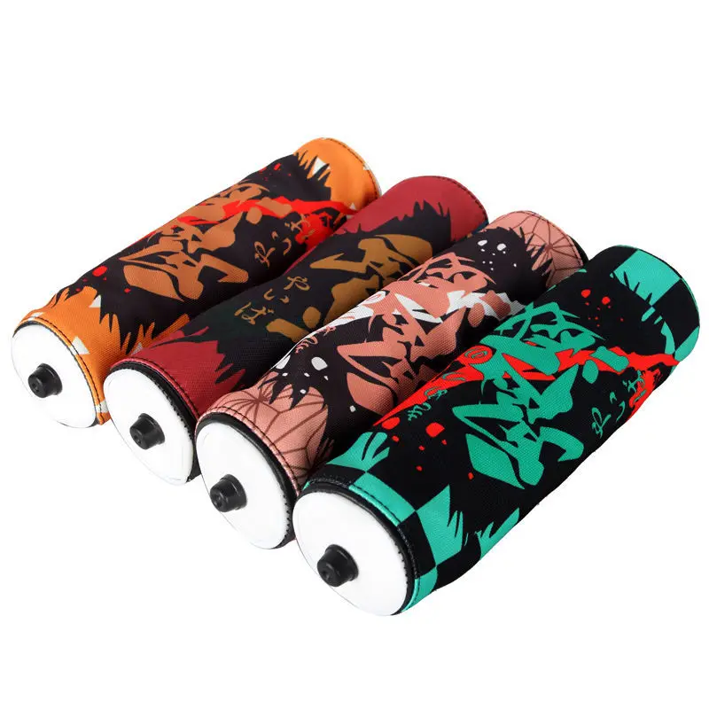 Аниме Demon Slayer Tokitou Muichirou Kamado Nezuko Косплей Мультяшная катушка для ручек Сумка