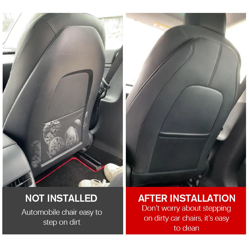 Защитные чехлы для заднего сиденья Tesla Model 3 Y прочные водостойкие Чехлы детей -