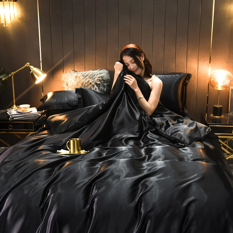 Комплект постельного белья Premier из тенселя и хлопка 4 шт.