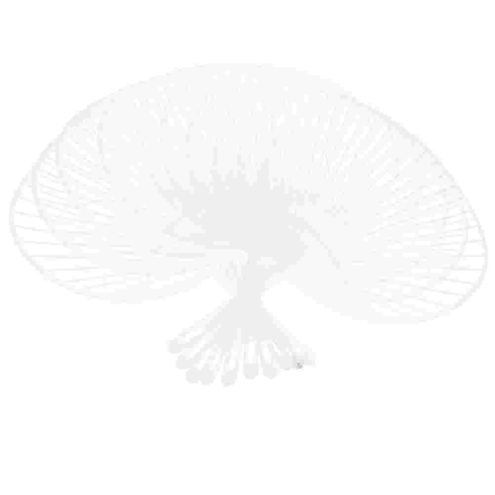 

20 Pcs Delicate DIY Round Fan Bride Plastic Picture Frames Blank Hand Pp Handheld