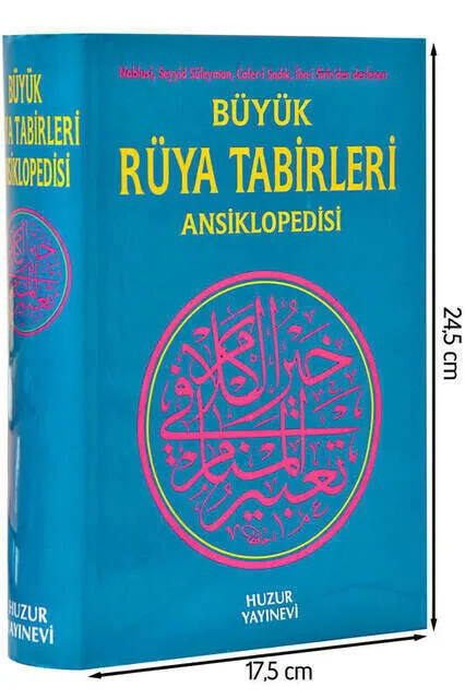 

IQRAH Big Dream Tabirleri Encyclopedia Book (Nablusi, Sayyid Solomon, Caferi Loyal, in the Sirinden Compiled)-1581