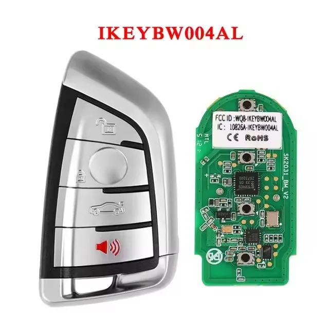 

BW003AL/BW004AL Универсальный смарт-ключ Autel Razor Type 3B/4B для BMW Type IKEYBW003AL/IKEBMW004AL Использование для KM100 IM508 IM608