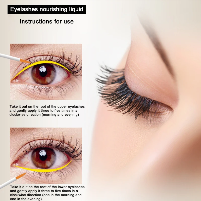 Сыворотка для быстрого роста ресниц усилитель бровей подтяжка удлинение более