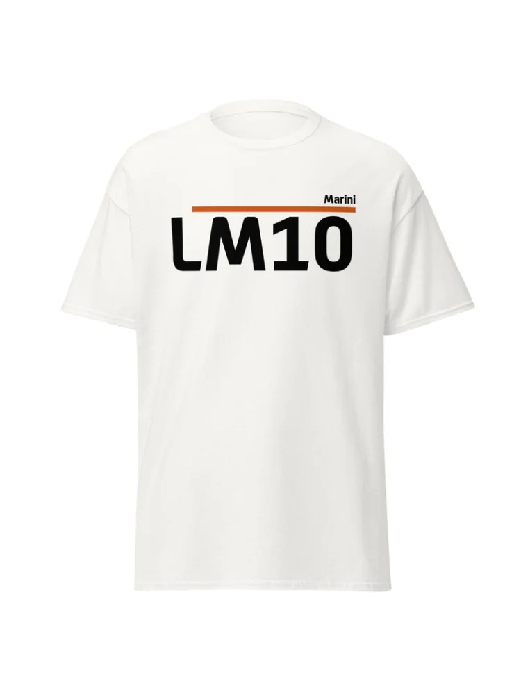 Футболка Luca Marini GP 10 для соревнований мотоциклистов 2024