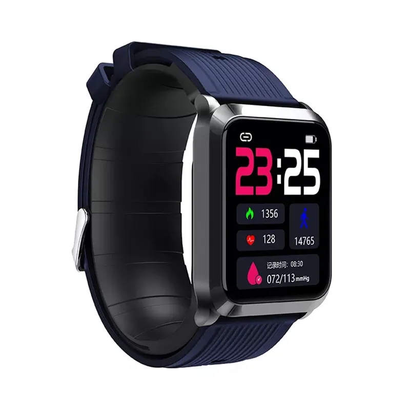 

Smart Watch S6T Men Women Medical Grade Air Pump Blood Pressure + Airbag Sphygmomanometer Body Temperature Heart Rate Health