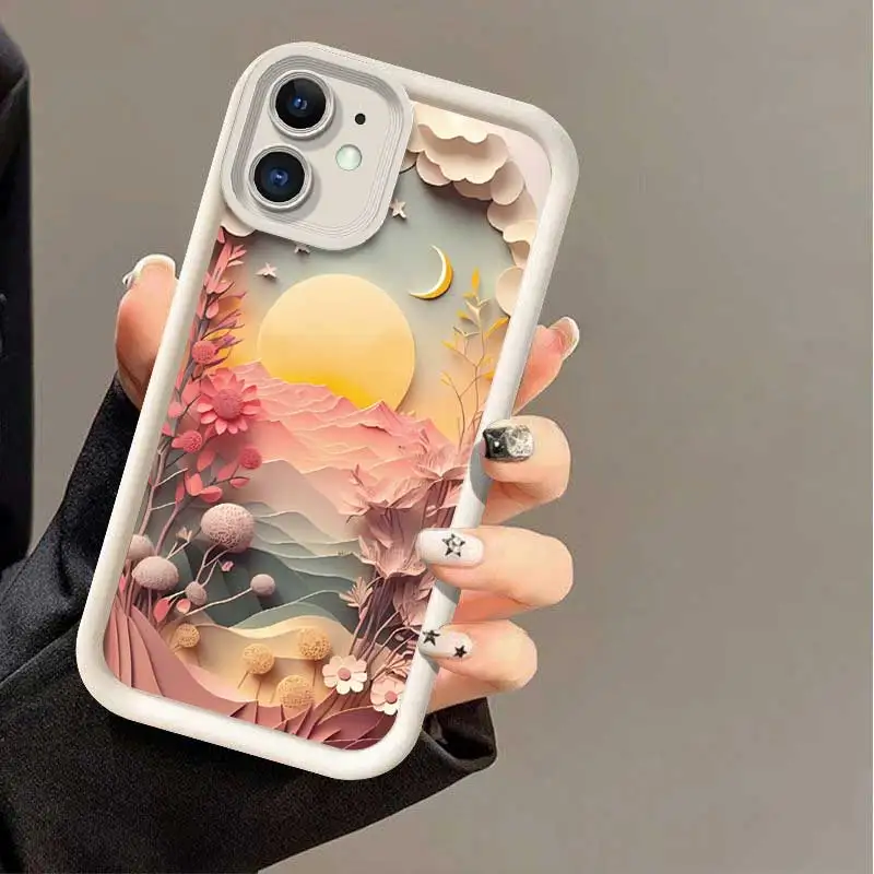 Чехол IP11 для телефона с изображением мечтательных пейзажей неба глаз лестницы