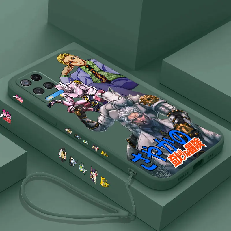 

yoshikage kira Phone Case For OPPO A7X A53 AX5 A93 A94 A35 A95 A12 A15 A15S A16 A16K A8 A72 Reno 7Z 6Z 5Z F19 4G 5G JOJO Anime