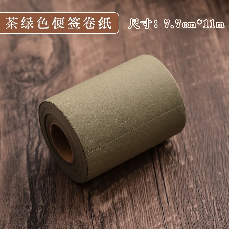 

Винтажный блокнот с подвесным рулоном бумаги