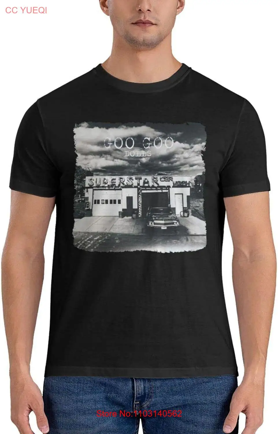 Мужская футболка с коротким рукавом Goo Music тематические куклы суперзвезда