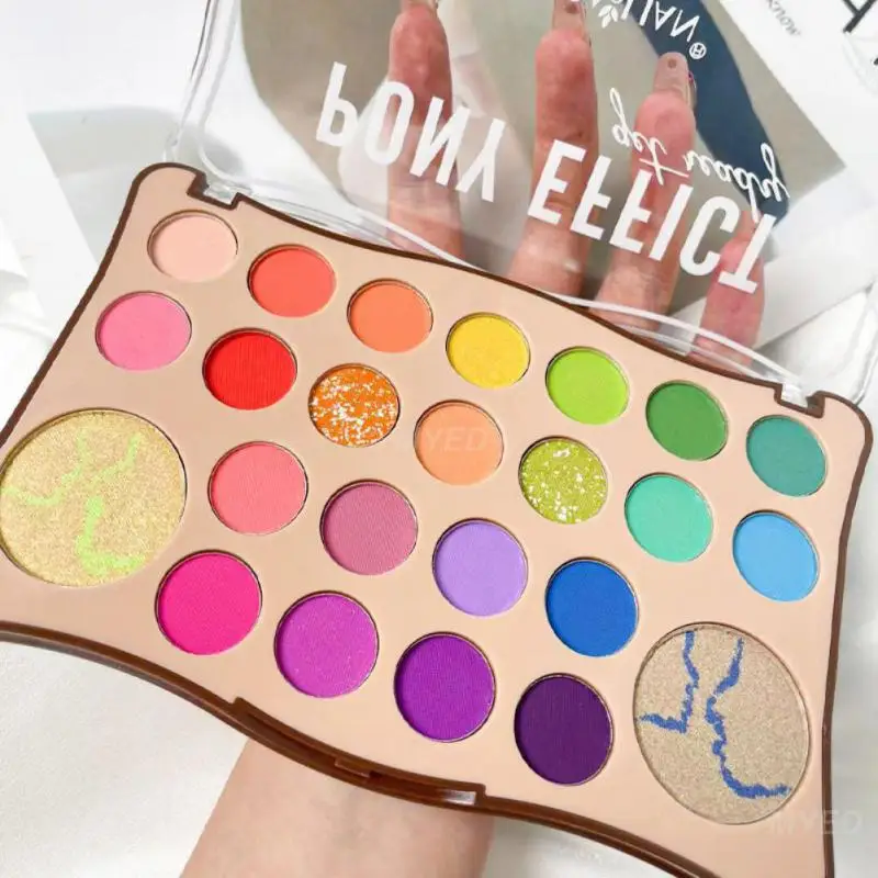 

Новые тени для век, матовые Перламутровые тени для век, разноцветные нежные тени для век, легкая в нанесении палитра теней для век, женский корейский макияж