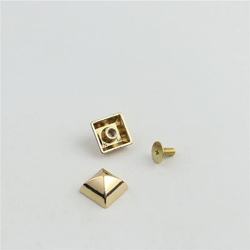 50Pcs 12cm Square Claw Nails Four-claw Rivet Bag Handbag Shoes Belt Clothing Buckle DIY Leather Crafts Decoration Accessories