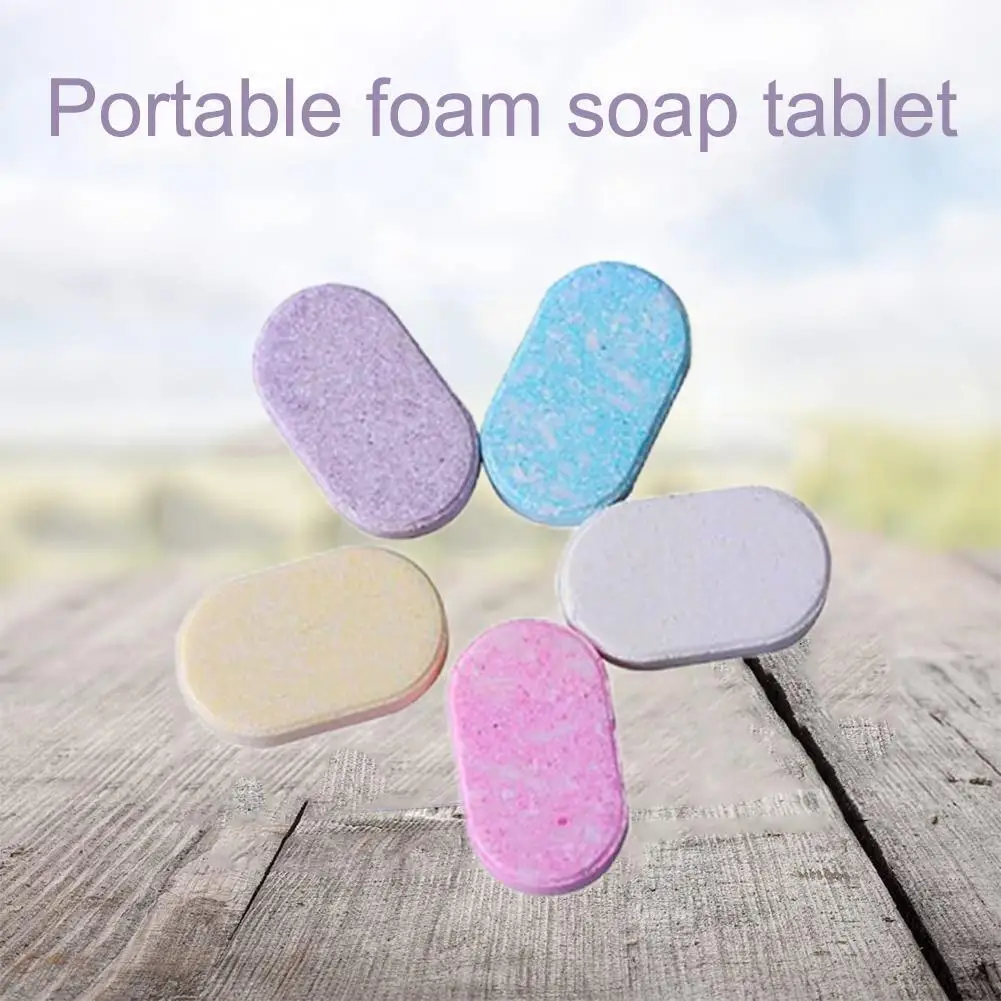 

Quick Melt Effervescent Hand Sanitizer Tablet Color Portable Foaming Soap Sheet Trave Soap Hand Foam Bubbler Sheet Sanitizer