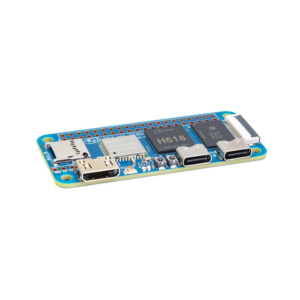 Фото Banana Pi BPI-M4 ZERO 2.4G/5G WIFI 4G LPDDR4 32G eMMC Allwinner H618 Плата разработки ARM Mali G31 Графический процессор Одноплатный компьютер №3