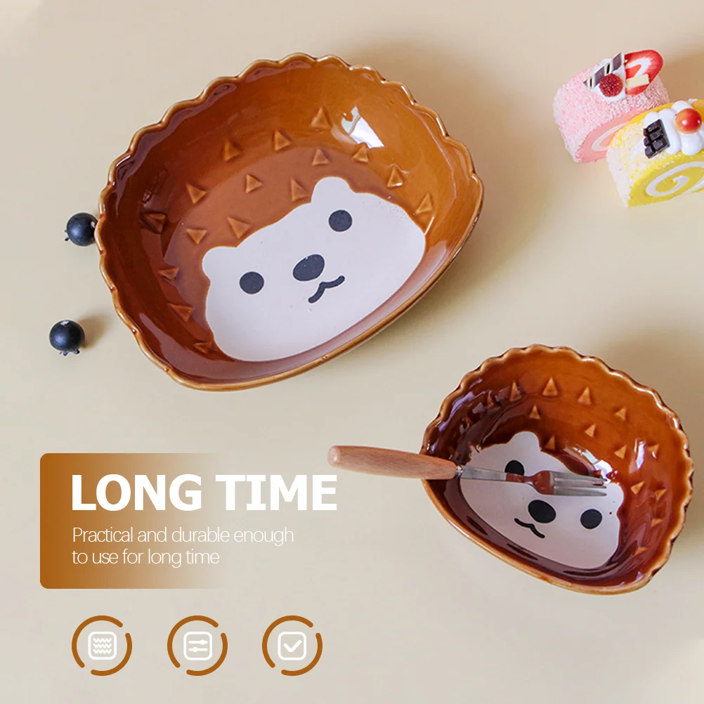 Керамическая миска Сервировочная тарелка: в японском стиле с мультяшным