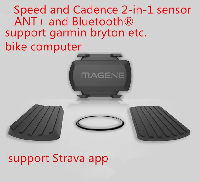 

Magene Cycling Cadence Sensor Speedometer Bicycle ANT+ Bluetooth 4.0 Wireless for Strava garmin bryton iGPSPORT bike Computer