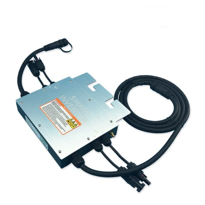 600W 700W Micro Grid Tie Inverter Pure Sine Wave MPPT Smart Inversor Input 18-50V DC to 110V 220V AC for Solar Panel