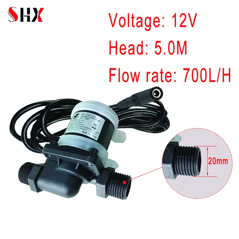 

Бесщеточный водяной насос 12В/24В