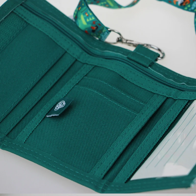 Австралийский оригинальный Детский кошелек Smiggle сумка-мессенджер с зеленым