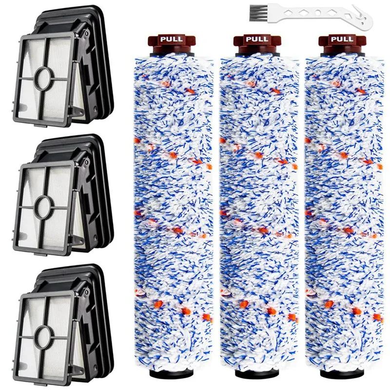 

Multifunctional Roller Brush + Filter Replacement Parts For Bissel Crosswave 1866 1868 1785 2306 Robotic Vacuum Cleaner