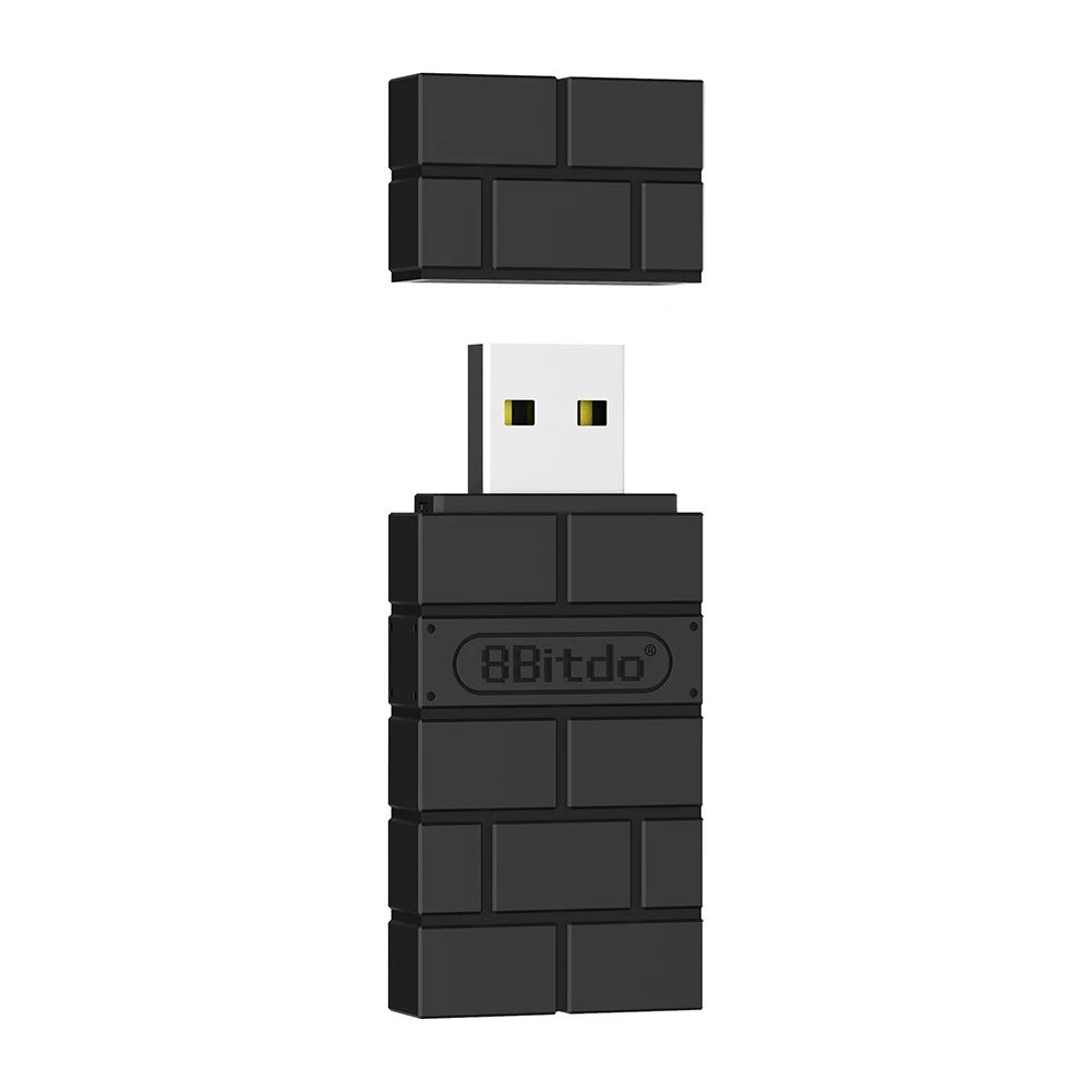 

Беспроводной USB-адаптер 8bitdo с Bluetooth, приемник для Windows Mac для NS/NS Pro/PS5/PS4/Xbox серии, USB-адаптер, аксессуары для геймпада