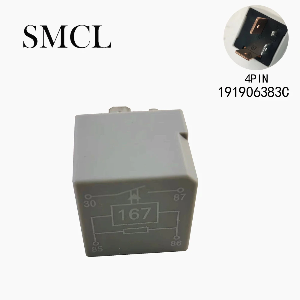191906383 Реле C 167 для Audi A4 S4 TT A8 S8 A6 S6 A3 S3 VW Polo Santana Tiguan Touran Bora Magotan Skoda Fabia Octavia