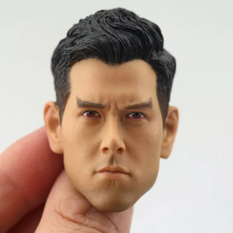 

1/6 Scale Eddie Peng Head Carving Chinese Handsome Boy Head Sculpt Model Toy for 12in Phicen Tbleague HT Body Model