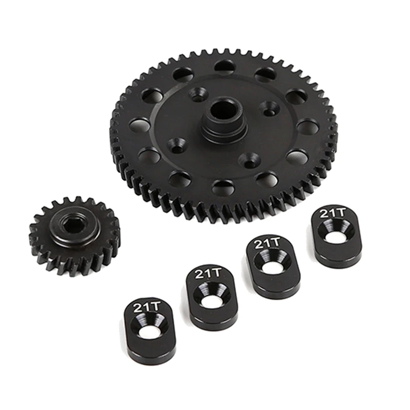 

LT Medium Differential High Speed Helical Gear Kit For 1/5 Hpi Rofun Rovan KM Baja(58T/21T) Rc Car Parts