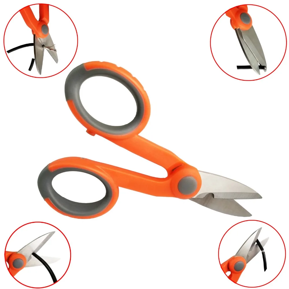 

2PCS Free shipping Splicekits Fiber Optic stripping optical fiber Scissors Hand Tool