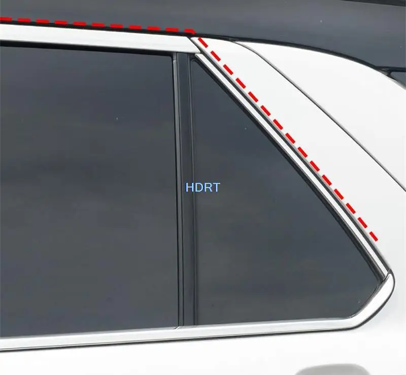 Автомобильный Стайлинг внешняя наклейка украшение крышка оконная полоса