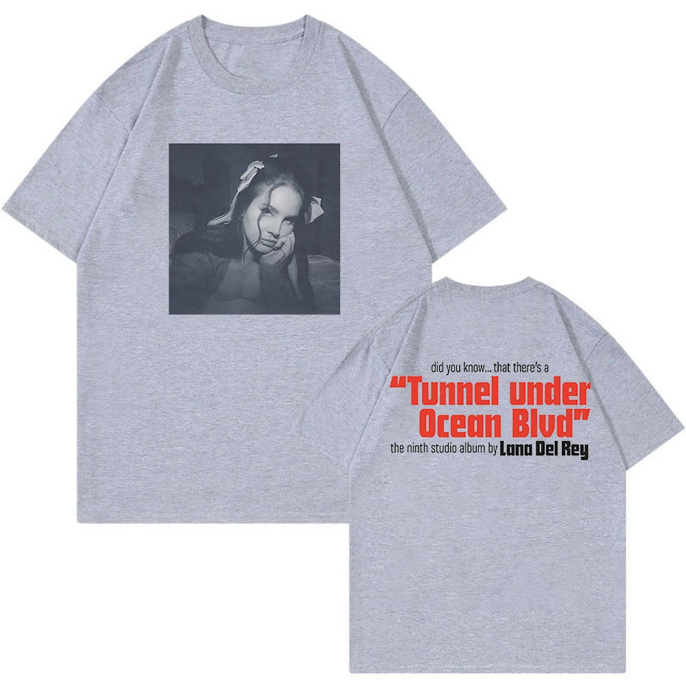 Футболка Lana Del Rey Tunnel Under Ocean Blvd Merch футболка с круглым вырезом и короткими рукавами
