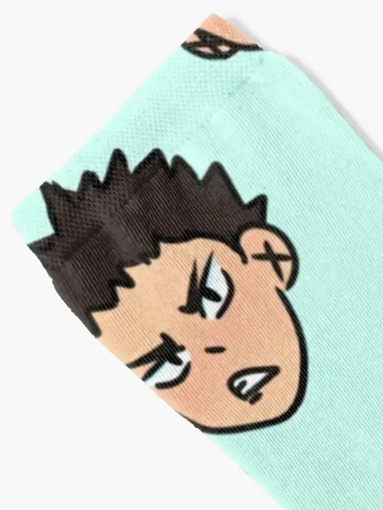 Iwaizumi hajime Носки Чулки для регби Компрессионные женские Мужские