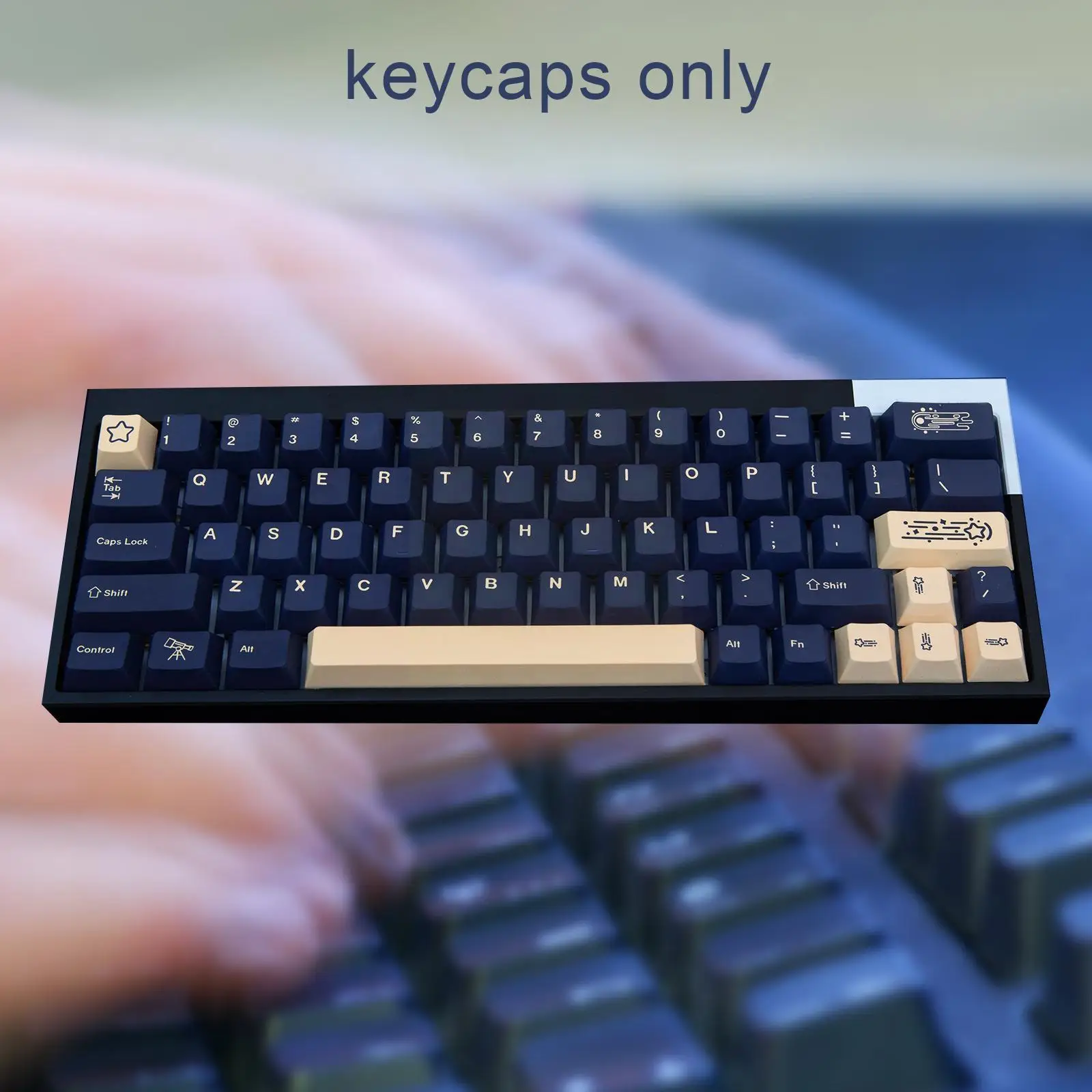 

124 Keys For GMK Stargaze Keycap PBT Mechanical Keyboard Keycaps For Ningzhi 61/68/84/87/98/104/108 Key Mechanical Keyboard G6C8