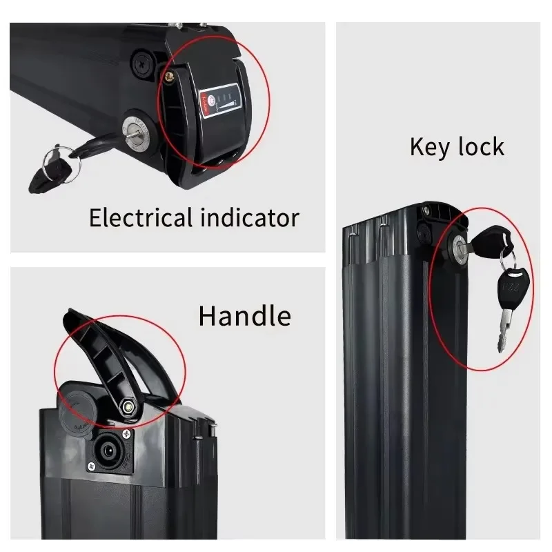 Аккумулятор для велосипеда Silver Fish 48 В 20 Ач