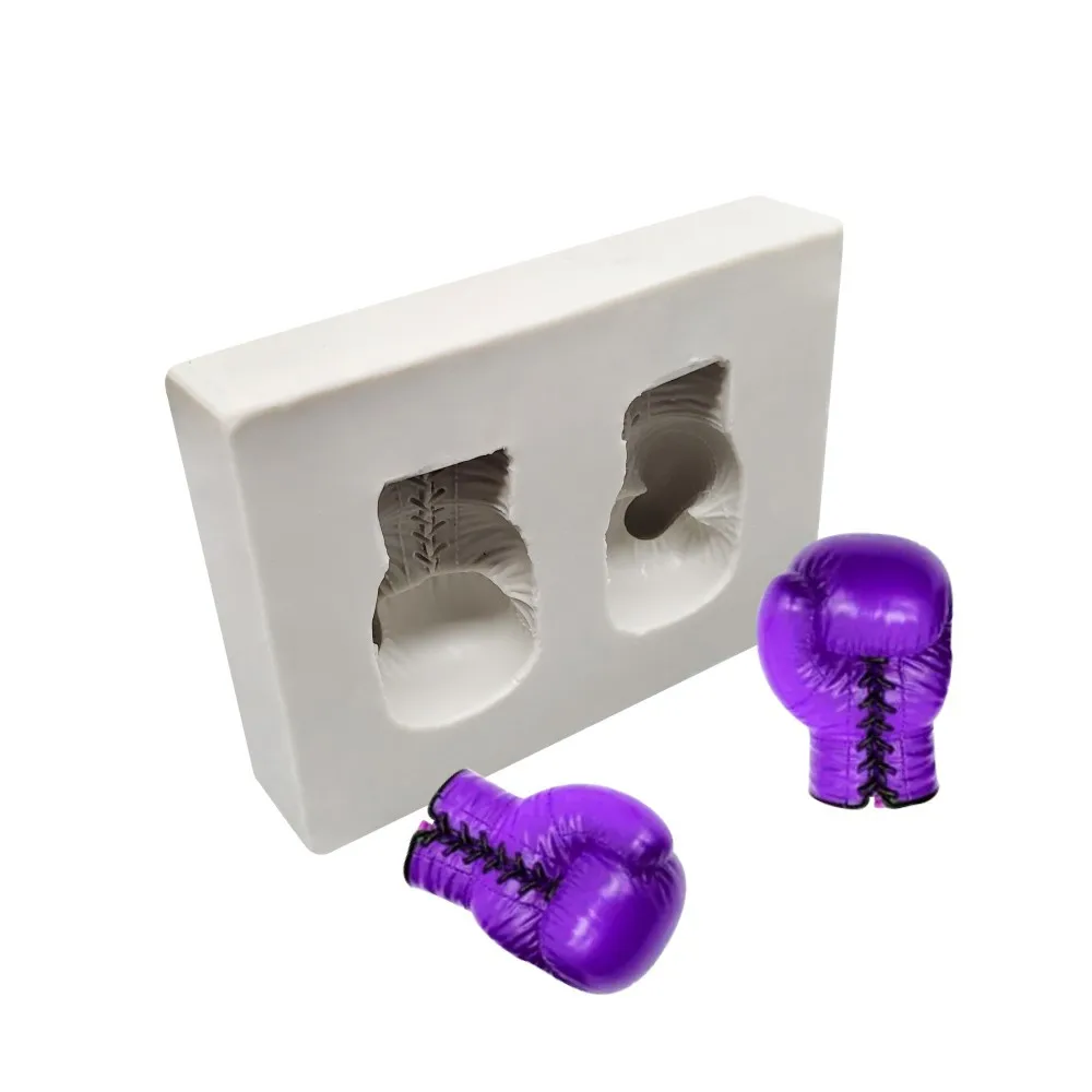

Boxing Gloves Silicone Mold Cake Border Decoration Moulds Fondant Sugarcraft Mould Cake Decorating Tool Baking Accessories