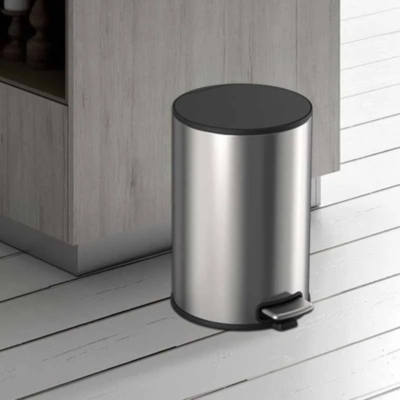 

Toilet Pedal Trash Can Bathroom Nordic Simple Storage Garbage Bin Minimalist Recycling Poubelle Salle De Bain Cleaning Tools
