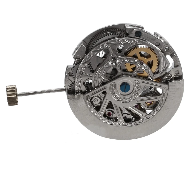 Automatic Mechanical Movement Hollow Out Three-Needle Movement Gold Machine For 8205 Movement Watch Accessories