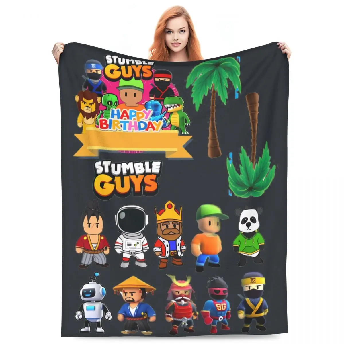 Одеяло для парней и игр фланелевое постельное белье путешествий офиса пледы