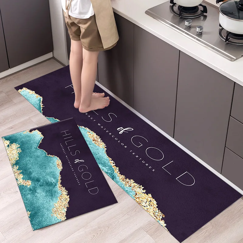 3D-печать геометрический кухонный коврик Домашний Светильник роскошный входной