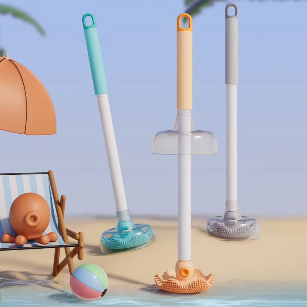 

Long Handle Toilet Brush Multipurpose Toilet Bowl Brush For Reusable Use