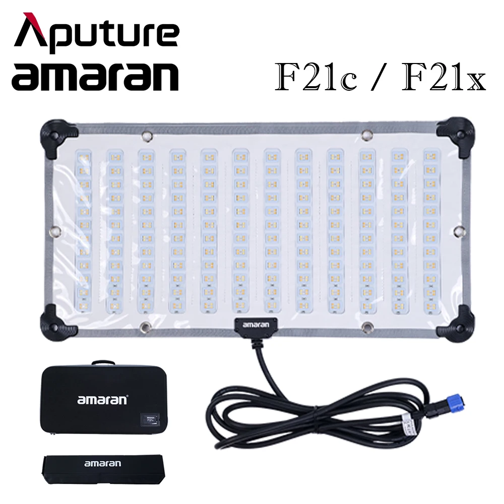 

Aputure Amaran F21C/F21X Гибкая цветная видеосъемка RGBWW с полным световым интерфейсом 2500-7500K