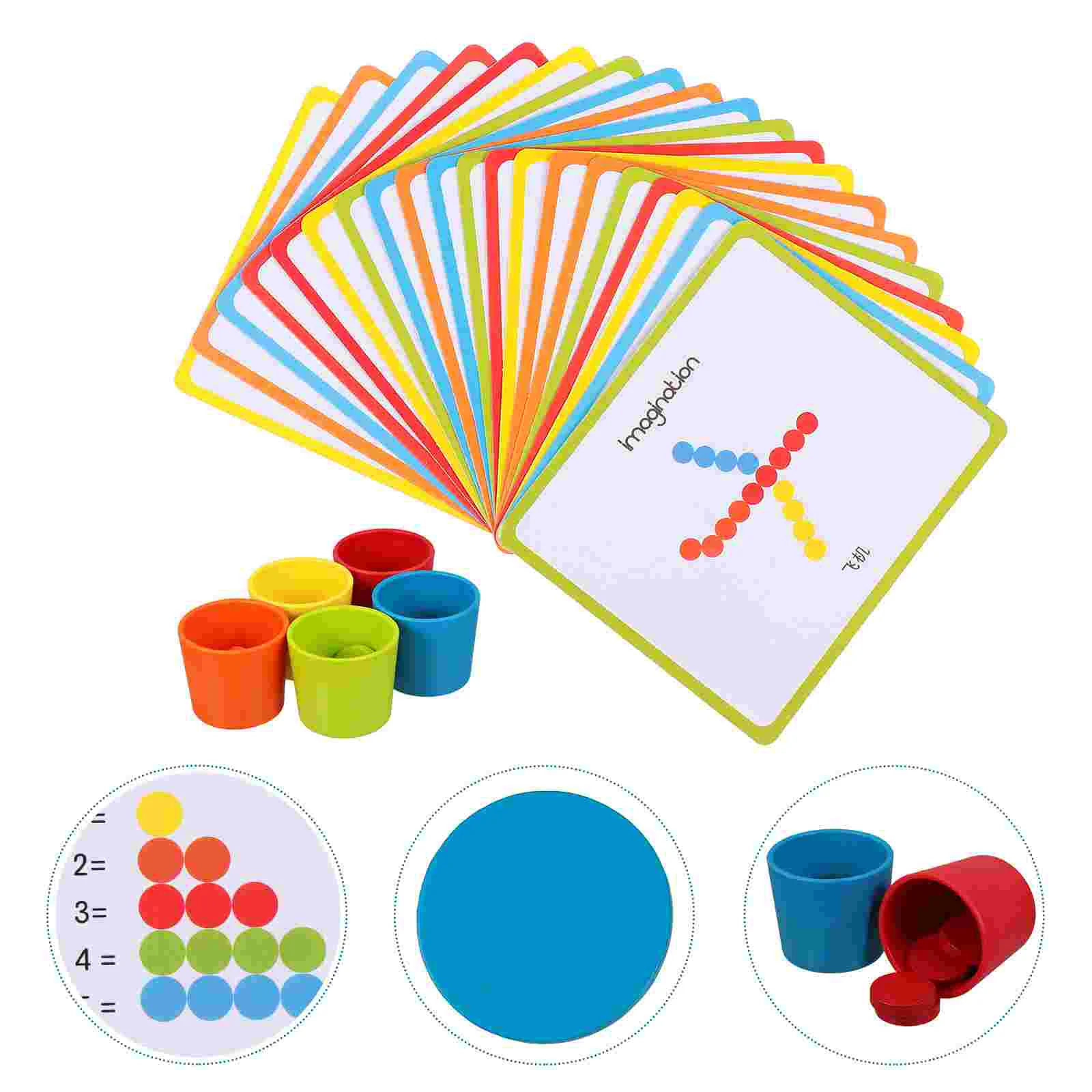 

Sorting Cup Toy Color Matching Kids Stacking Rainbow Game Educational Toys Learning Toddler Early Cups Number Recognition