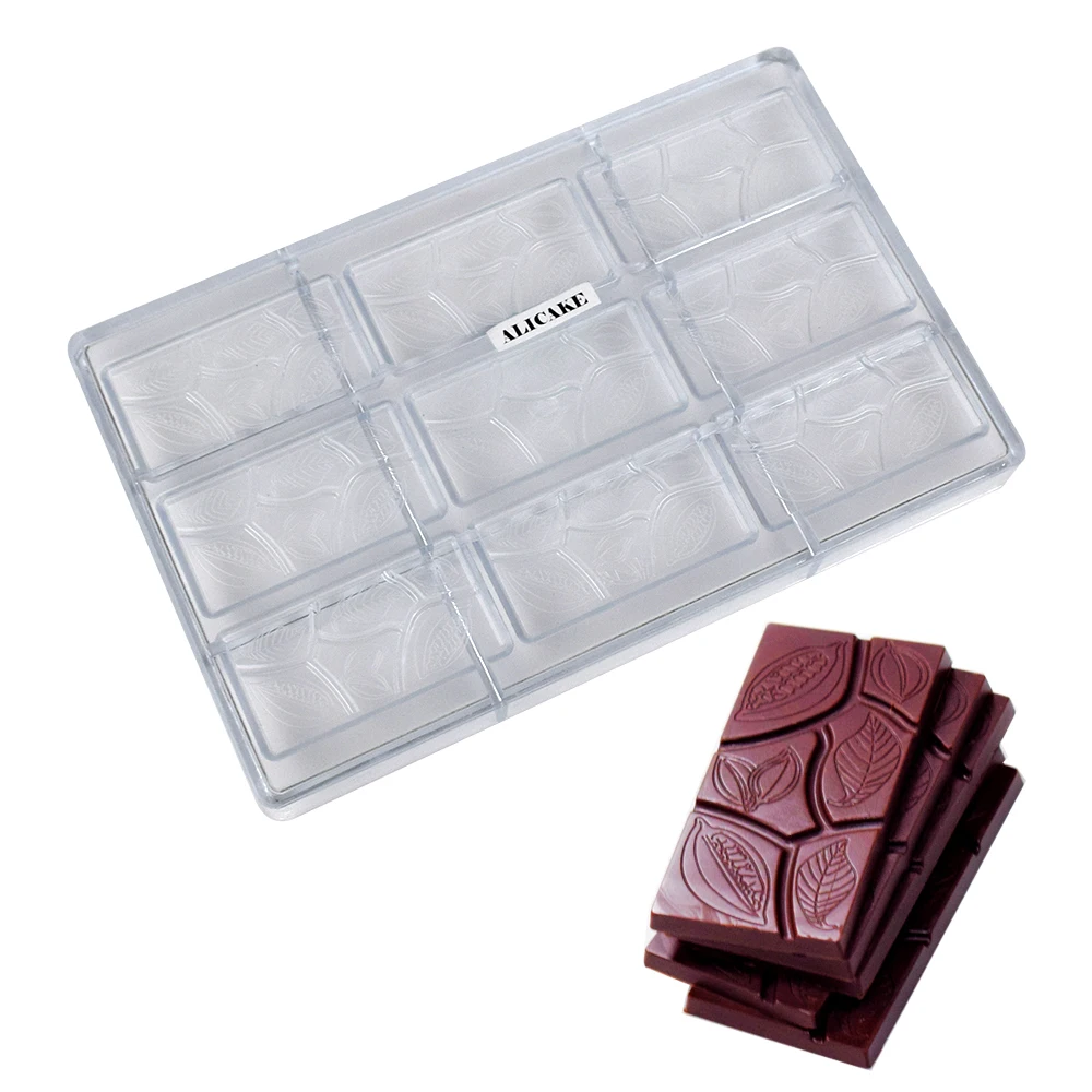 

Polycarbonate Chocolate Moulds Professional for Chocolates Bonbons Candy Bar Cocoa Confectionery Cake Baking Pastry Bakery Tools