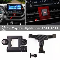phone holder for toyota highlander 2021 2022 car air vent mount mobile phone bracket gravity smart stand support