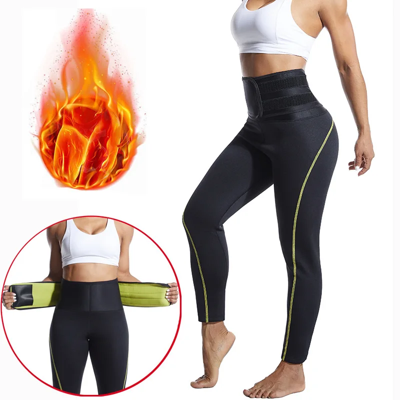 

SURE YOU LIKE Women Tummy Control Neoprene Sauna Sweat Body Shaper Pants High Waist Trainer Slimming Fat Burning Body Shapewear