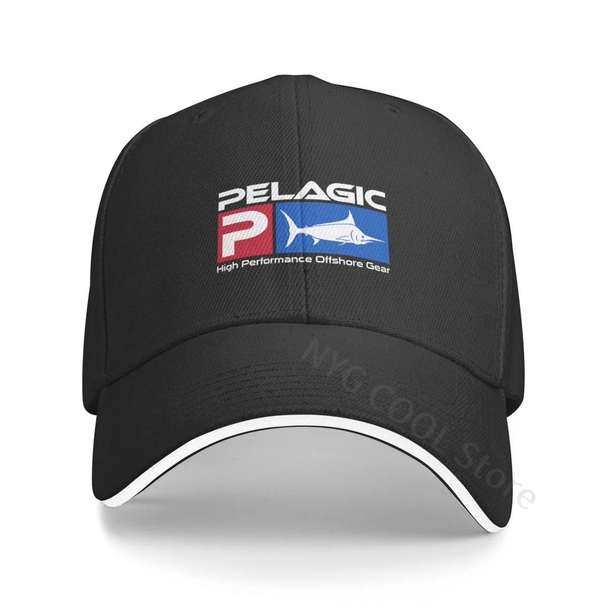 

Multiple Colour PELAGICS Baseball Cap Peaked Cap Adjustable Dad Hat Shade Sport Baseball Hats