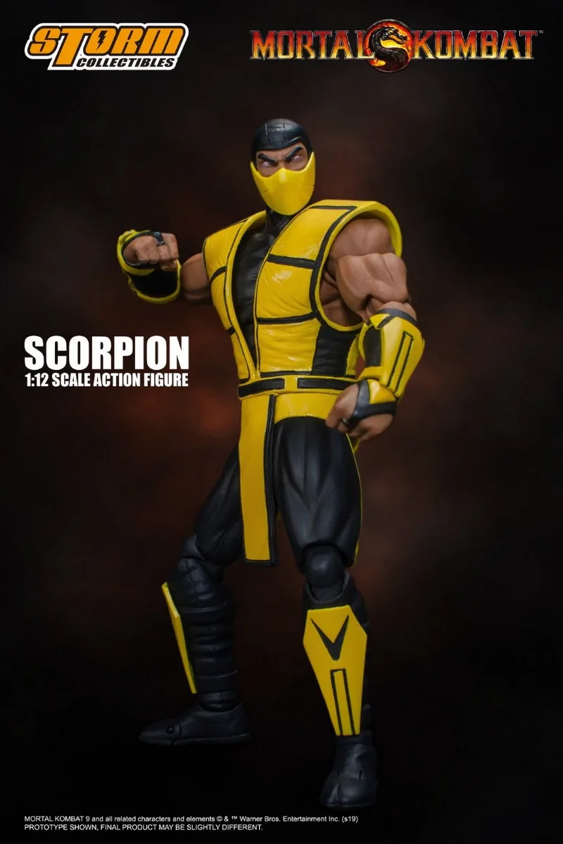 Коллекционные фигурки Storm Toys: Оригинальные персонажи серии Mortal Kombat - Суб-Зеро, Скорпион, Найтволф. Модели для файтинг-игр, масштаб 112. (art.: 3920d9ea75fdf) - 3920d9ea75fdf