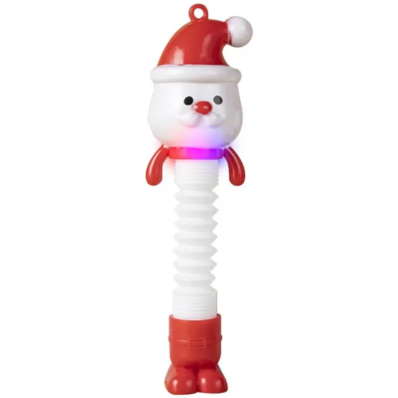 

Маленькая игрушка Санта-Клаус, телескопическая трубка Санта-Клауса, новые популярные игрушки Санта-Клауса для малышей