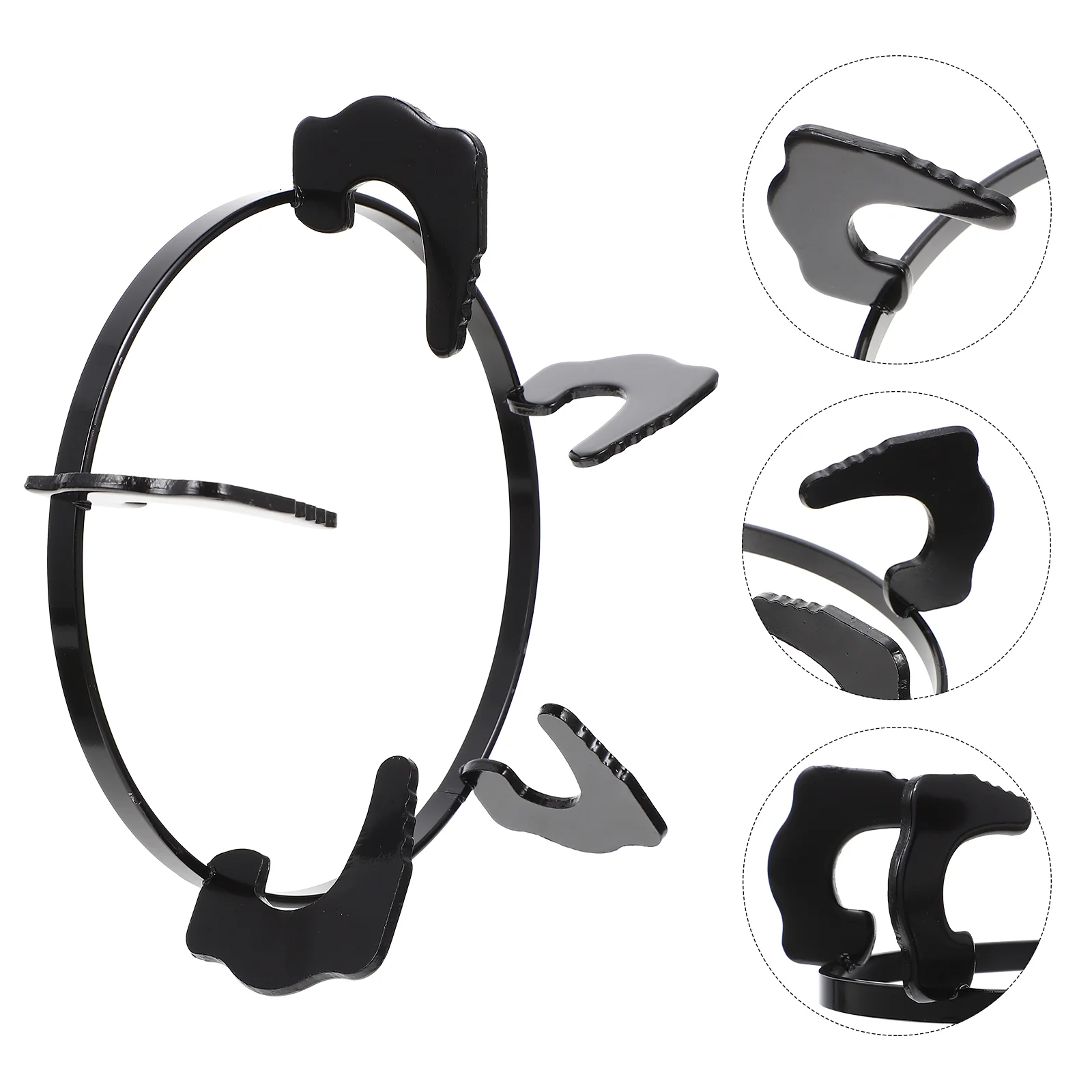 

Wok Stove Rack Gas Ring Burner Stand Support Iron Potholder Racks Trivet Cast Steel Range Cooking Round Trivets Stainless