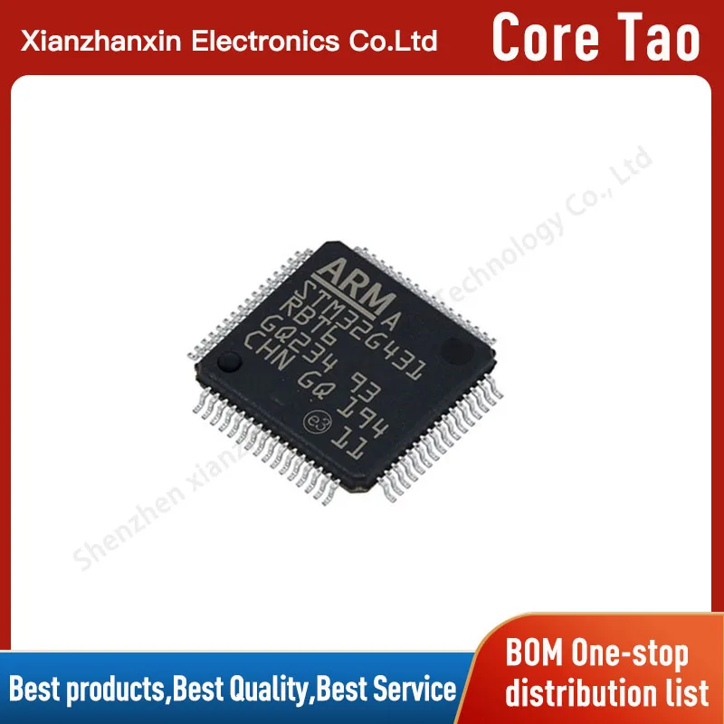 

1PCS STM32G431RBT6 QFP-64 STM32G431 Single chip microcontroller